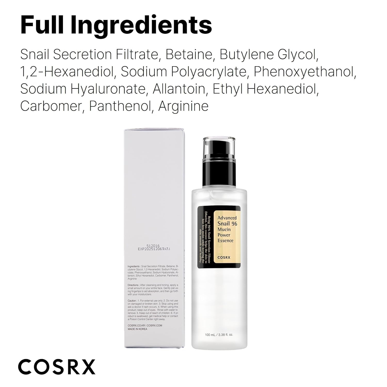 Snail Mucin Glow Serum