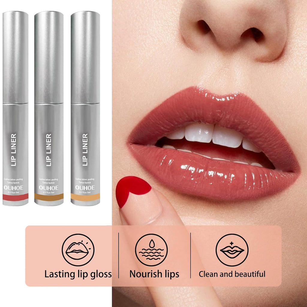 Peel-Off Lip Liner Trio